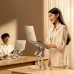 Підставка до ноутбука RTAKO RS-CP75D 3-Level Rotation Laptop Stand Silver (6930539537293)