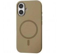 Чохол до мобільного телефона BeCover FIBRA Silicone OmniMag Apple iPhone 16 Brown (716224)