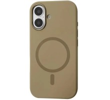 Чохол до мобільного телефона BeCover FIBRA Silicone OmniMag Apple iPhone 16 Brown (716224)