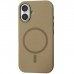 Чохол до мобільного телефона BeCover FIBRA Silicone OmniMag Apple iPhone 16 Brown (716224)