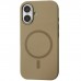 Чохол до мобільного телефона BeCover FIBRA Silicone OmniMag Apple iPhone 16 Brown (716224)