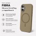 Чохол до мобільного телефона BeCover FIBRA Silicone OmniMag Apple iPhone 16 Brown (716224)
