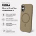 Чохол до мобільного телефона BeCover FIBRA Silicone OmniMag Apple iPhone 16 Brown (716224)