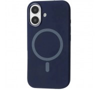 Чохол до мобільного телефона BeCover FIBRA Silicone OmniMag Apple iPhone 16 Deep Blue (716226)