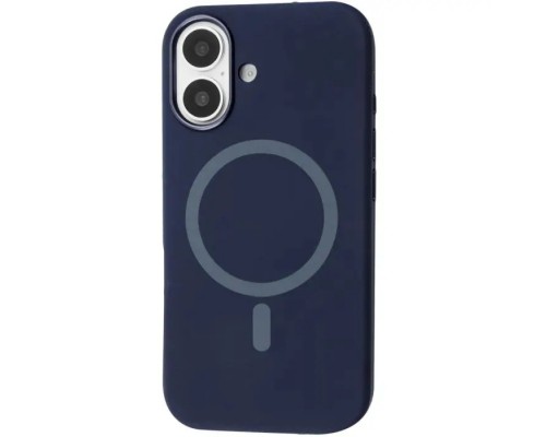 Чохол до мобільного телефона BeCover FIBRA Silicone OmniMag Apple iPhone 16 Deep Blue (716226)
