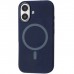 Чохол до мобільного телефона BeCover FIBRA Silicone OmniMag Apple iPhone 16 Deep Blue (716226)
