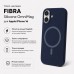 Чохол до мобільного телефона BeCover FIBRA Silicone OmniMag Apple iPhone 16 Deep Blue (716226)