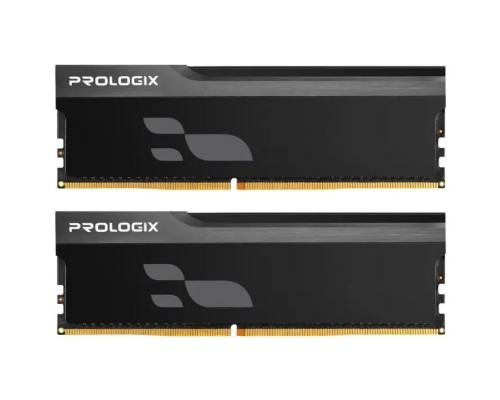 Модуль пам'яті для комп'ютера DDR4 32GB (2x16GB) 3600 MHz Onyx Black Prologix (PRO32GB3600YB4K)