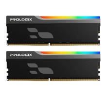 Модуль пам'яті для комп'ютера DDR4 32GB (2x16GB) 3600 MHz Onyx Black RGB Prologix (PRO32GB3600YBR4K)