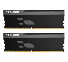 Модуль пам'яті для комп'ютера DDR4 16GB (2x8GB) 3200 MHz Onyx Black Prologix (PRO16GB3200YB4K)