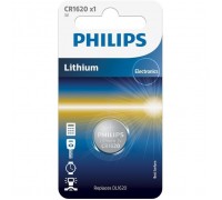Батарейка Philips CR1620 PHILIPS Lithium (CR1620/00B)