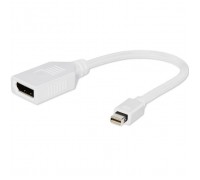 Перехідник mini DisplayPort to DisplayPort Cablexpert (A-mDPM-DPF-001-W)
