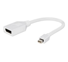 Перехідник mini DisplayPort to DisplayPort Cablexpert (A-mDPM-DPF-001-W)