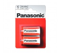 Батарейка Panasonic C R14 RED ZINK * 2 (R14REL/2BPR)
