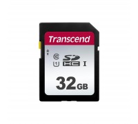 Карта пам'яті Transcend 32GB SDHC class 10 UHS-I U1 (TS32GSDC300S)