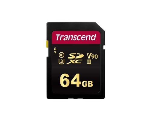 Карта пам'яті Transcend 64GB SDXC class 10 UHS-II U3 V90 MLC (TS64GSDC700S)