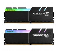 Модуль пам'яті для комп'ютера DDR4 32GB (2x16GB) 3200 MHz TridentZ RGB Black G.Skill (F4-3200C16D-32GTZR)