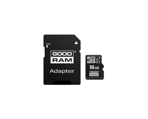 Карта пам'яті Goodram 16GB microSDHC Class 10 (M1AA-0160R12)