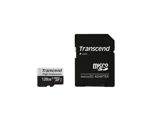 Карта пам'яті Transcend 128GB microSDXC class 10 UHS-I U1 High Endurance (TS128GUSD350V)