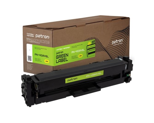 Картридж Patron HP CLJ CF412A, для Pro M452/M477 Yellow, GREEN Label (PN-410AYGL)