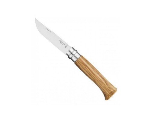 Ніж Opinel №8 Inox VRI, рукоять - олива, в коробке (002020)