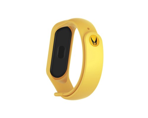 Ремінець до фітнес браслета Armorstandart Superhero Edition for Xiaomi Mi Band 4/3 Wolverine Yellow (ARM55069)