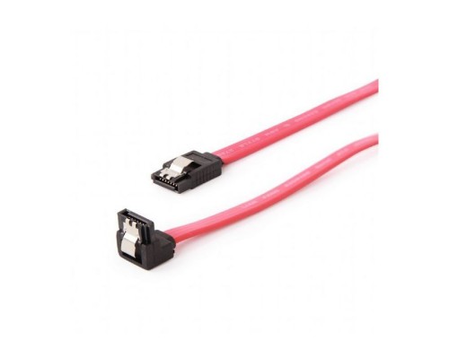 Кабель для передачі даних SATA III 0.1m угловой Cablexpert (CC-SATAM-DATA90-0.1M)