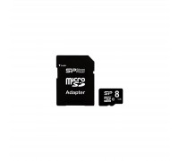 Карта пам'яті Silicon Power 8GB microSD class 10 (SP008GBSTH010V10SP)