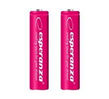 Акумулятор Esperanza AAA 1000mAh Ni-MH * 2 red (EZA101R)