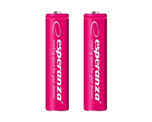 Акумулятор Esperanza AAA 1000mAh Ni-MH * 2 red (EZA101R)