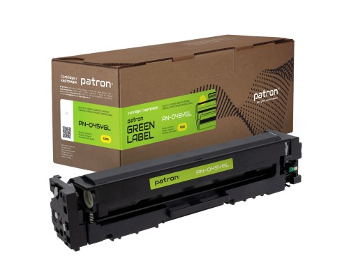 Картридж Patron CANON 045 YELLOW GREEN Label (PN-045YGL)