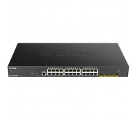 Комутатор мережевий D-Link DGS-1250-28XMP