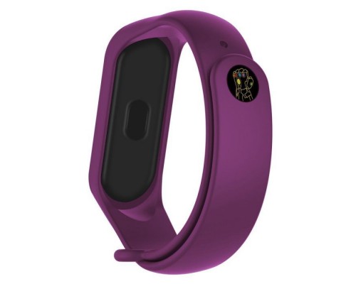 Ремінець до фітнес браслета Armorstandart Superhero Edition для Xiaomi Mi Band 5 Thanos Violet (ARM57067)