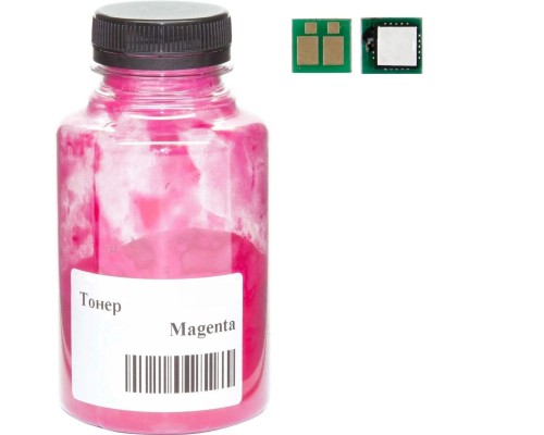 Тонер Canon 054 MF641/643/645, LBP-621/623, 45г 1.2K Magenta +chip AHK (3203611)