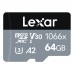 Карта пам'яті Lexar 64GB microSDXC class 10 UHS-I 1066x Silver (LMS1066064G-BNANG)