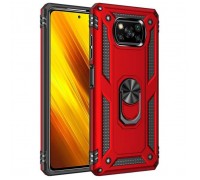 Чохол до мобільного телефона BeCover Military Poco X3 Red (705645)