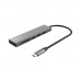 Концентратор Trust HALYX FAST 3USB+CARD READER USB-C ALUMINIUM (24191_TRUST)