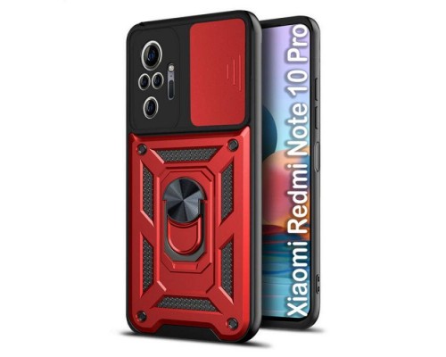 Чохол до мобільного телефона BeCover Military Xiaomi Redmi Note 10 Pro Red (706133)