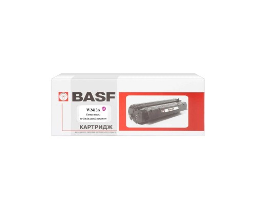 Картридж BASF HP CLJ M182/183, W2413A Magenta, without chip (BASF-KT-W2413A-WOC)