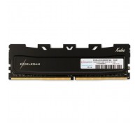 Модуль пам'яті для комп'ютера DDR4 8GB 2666 MHz Black Kudos eXceleram (EKBLACK4082619A)