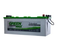 Акумулятор автомобільний GREEN POWER MAX 205Ah збоку (+/-) (000022375)