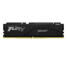Модуль пам'яті для комп'ютера DDR5 16GB 5200 MHz Beast Black Kingston Fury (ex.HyperX) (KF552C40BB-16)