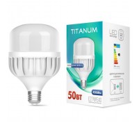 Лампочка TITANUM A138 50W E27 6500К (TL-HA138-50276)