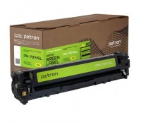 Картридж Patron Canon 731 Green Label, yellow (PN-731YGL)