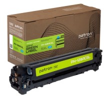 Картридж Patron HP 128A (CE321A) Green Label, cyan (PN-128ACGL)