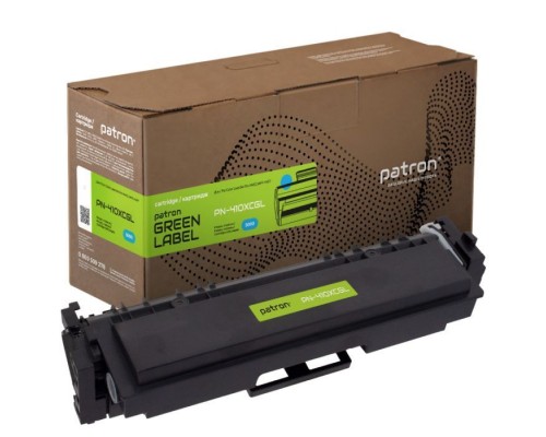 Картридж Patron HP 410X (CF411X) cyan Green Label (PN-410XCGL)