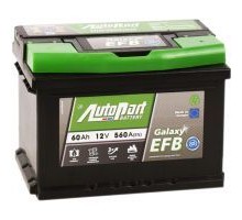Акумулятор автомобільний AutoPart 60 Ah/12V  Galaxy EFB_Start-Stop (ARL060-EFB)