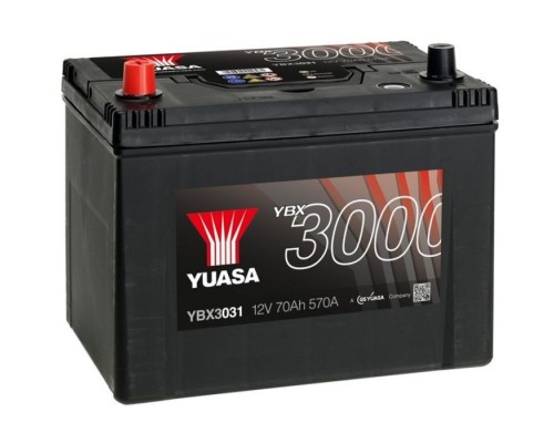 Акумулятор автомобільний Yuasa 12V 72Ah SMF Battery (YBX3031)