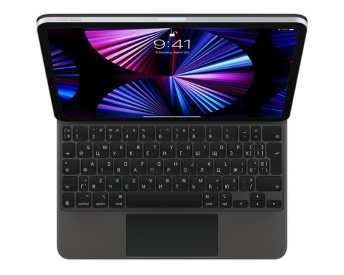 Чохол до планшета Apple iPad Magic Keyboard Air(Gen4)/Pro11"(Gen1-4) Ukr Black (MXQT2UA/A)