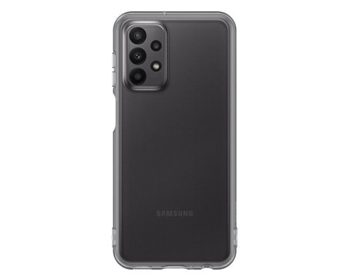 Чохол до мобільного телефона Samsung Soft Clear Cover Galaxy A23 (A235) Black (EF-QA235TBEGRU)